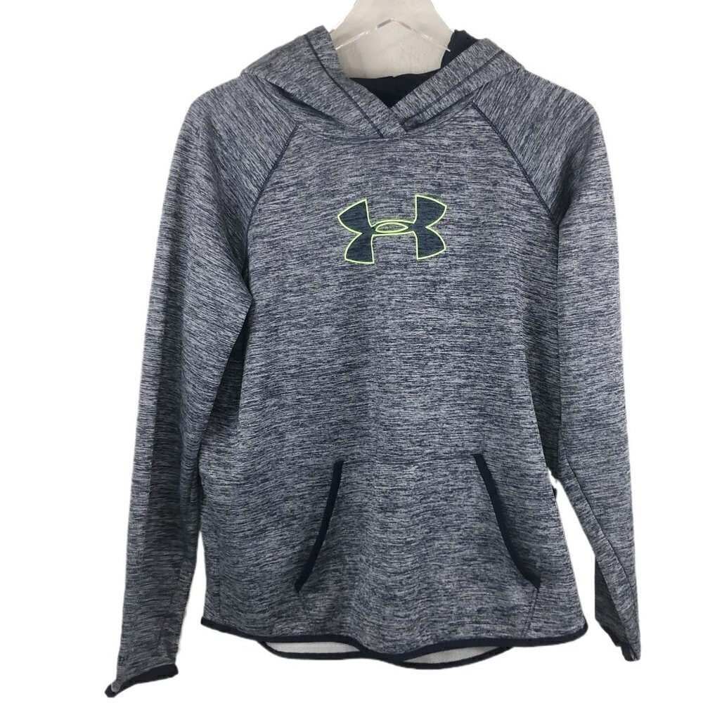 Under Armour Women's Storm UA Logo Twist Hoodie Faded Ink Blue Size M